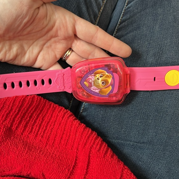 Nickelodeon Vtech Paw Patrol Skye Learning Watch Pink 2018 Spin Master WORKS - Picture 3 of 4